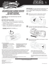 Uncle Milton Fireworks Light Show Launcher Owner's manual