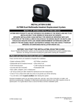 Rosen Dual Mutimedia Headrest Replacement Entertainment System Installation guide