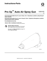 Graco 333010D - Pro Xp Auto Electrostatic Air Spray Gun Operating instructions