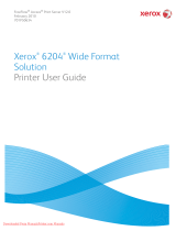 Xerox Wide Format 6204 User manual