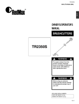 RedMax TR2350S User manual