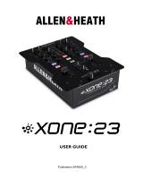 ALLEN & HEATH Xone:23 User manual