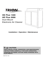 Trion HE Plus 2000 Installation & Operation Manual
