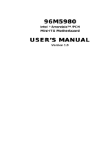MSC 96M5980 User manual