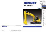 Komatsu PC160LC-8 Quick start guide