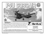 Top Flite Giant F4U Corsair Instruction book
