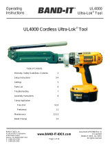 Band-it UL4000 Operating instructions