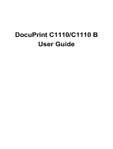 Fuji Xerox DocuPrint C1110 B User manual
