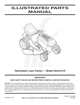 MTD 610 User manual