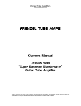 FRENZEL JF-B45 SBB Owner's manual
