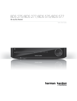 Harman Kardon BDS 577 Quick start guide