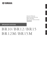 Yamaha BR15 User manual