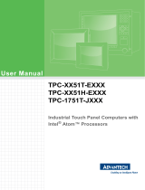 Advantech TPC-1551T User manual