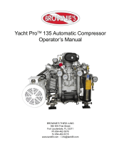 Brownie’s Yacht Pro 135 User manual