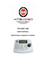 XTS Video XTS-KBC-100 User manual