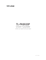 TP-LINK TL-PA9020P User manual
