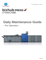 Konica Minolta bizhub PRESS C1085 Daily Maintenance Manual