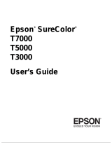 Epson SureColor T5000 User manual