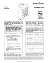 Heat & Glo EVEREST User manual