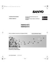 Sanyo KMHS1872 User manual