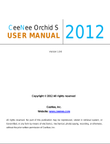 CeeNee Orchid S User manual