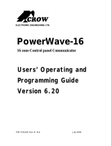 Crow PowerWave-16 Programming Manual