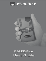 FAVI E1-LED-PICO User manual