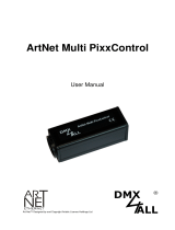 DMX4ALL ArtNet Multi PixxControl User manual