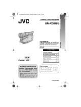 JVC GR-AXM18U User manual