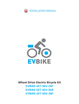 EVBIKE EVBIKE-SET-36V-26F User manual