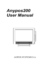 Aopos Anypos200 User manual
