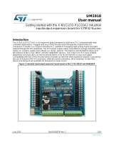 STMicroelectronics X-NUCLEO-PLC01A1 User manual