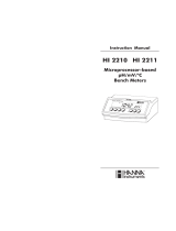 Hanna Instruments HI 2210 User manual