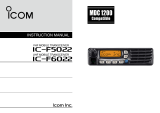 ICOM IC-F6022 User manual