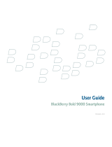 Blackberry BOLD 9000 User manual