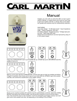 Carl Martin Hydra boost User manual