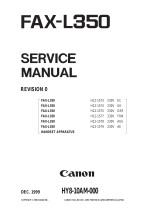 Canon FAX-L350 User manual