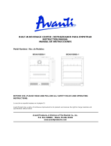 Avanti BCA5105SG-1 User manual