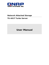 QNAP TS-401T Turbo Server User manual
