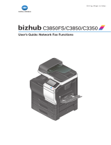 Konica Minolta BIZHUB C3350 User manual