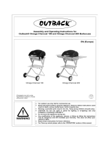 Outback Omega charcoal 200 Assembly And Operating Instructions Manual