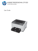 HP LaserJet Pro CP1025 Owner's manual
