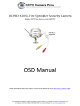 cctv camera pros HCPRO-420SC User manual