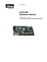 Parker ACR1200 User manual