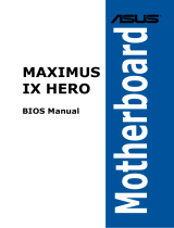 Asus ROG MAXIMUS IX HERO Owner's manual