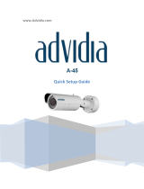 advidia A-45 Quick Setup Manual