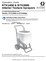 Graco 3A3258D - RTX1400SI, RTX2000PI Texture Sprayers Owner's manual