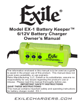 Exile EX-1 Battery Keeper Owner's manual