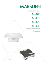 marsden M-410 User manual