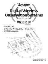 Voyager WVRX2AP Digital Wireless Receiver User manual